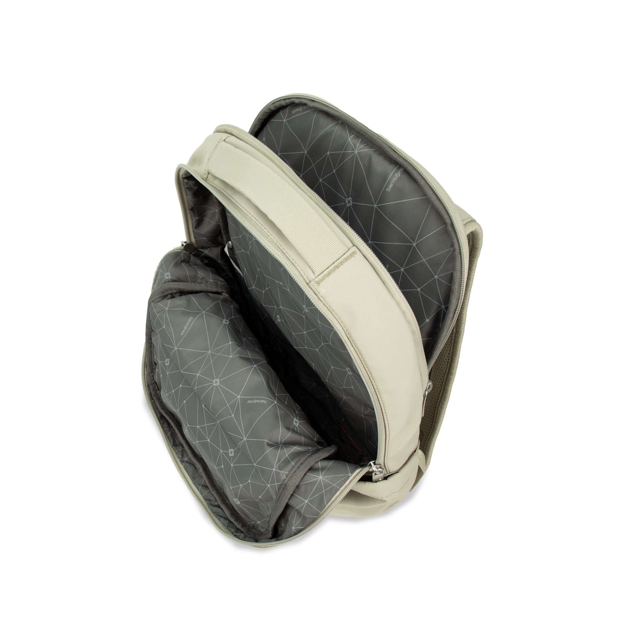 SAMSONITE Better Than Basic Backpack Multi-Function Laptop Backpack (Limestone Grey)