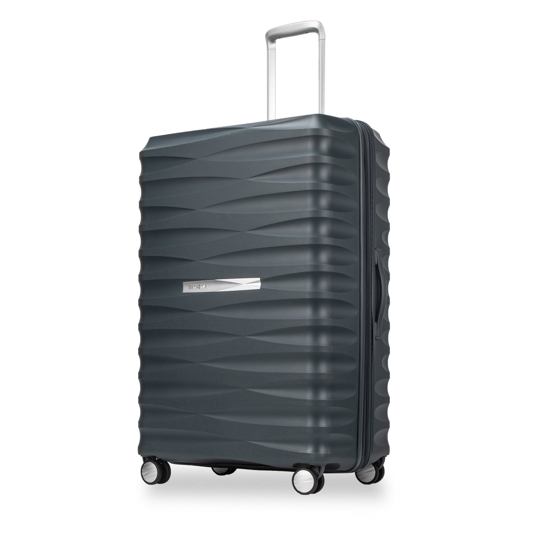 VOLTAGE DLX Large 4-Wheel Hardside Suitcase - Expandable, TSA Lock