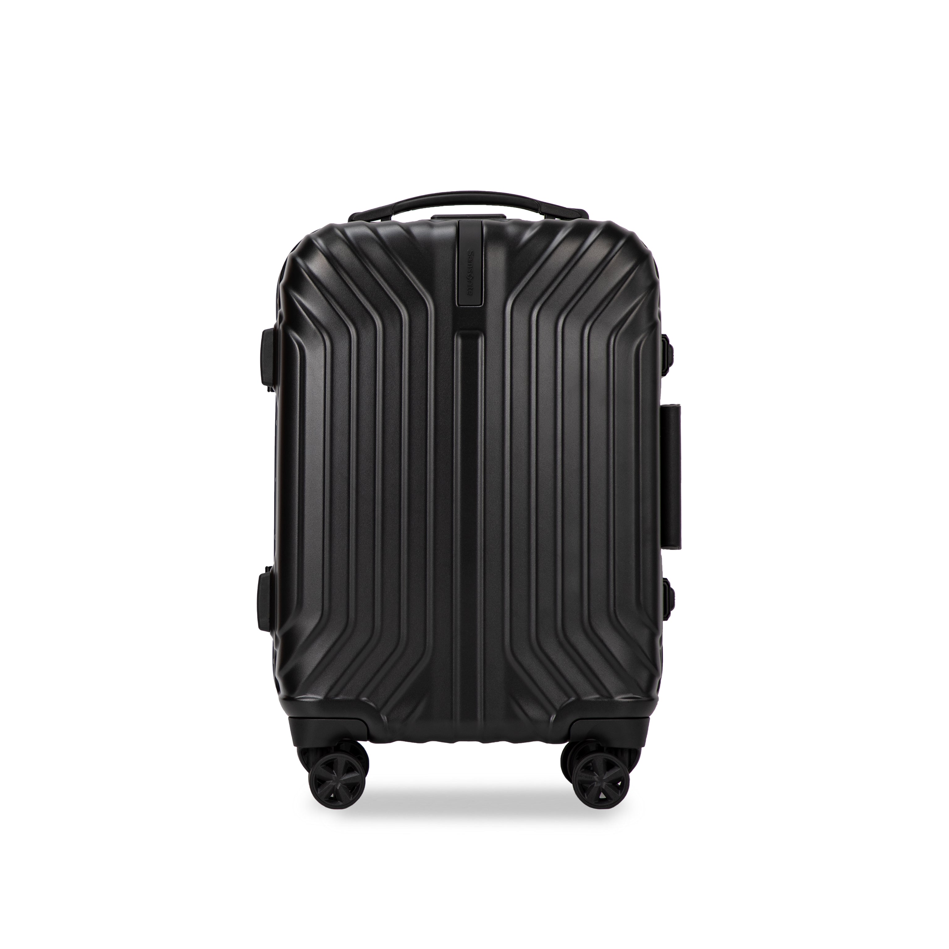Samsonite Tru-Frame Hard-Shell Black Small Carry-on Suitcase